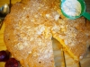 Orzechowe ciasto z morelami i malinami (3)