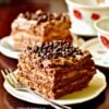 Ciasto czekoladowa „krówka”