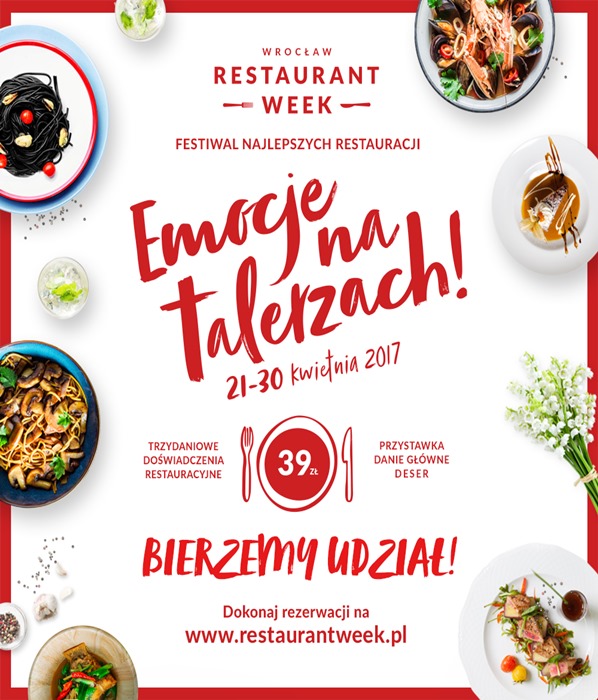 Wiosenna edycja Restaurant Week 2017