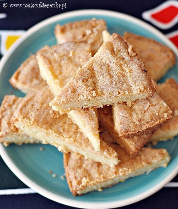 Łatwe kruche ciasteczka – Lemon Shortbread