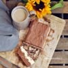 Ciasto wegańskie kakaowo – kawowe z wanilią, bez cukru