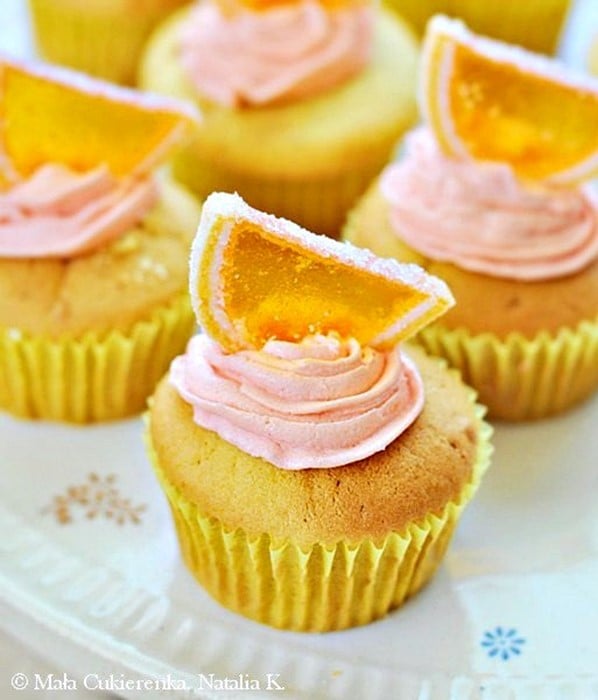 Pomarańczowe cupcakes