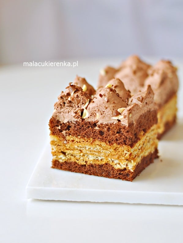 Ciasto Kakaowa Krówka z Krakersami