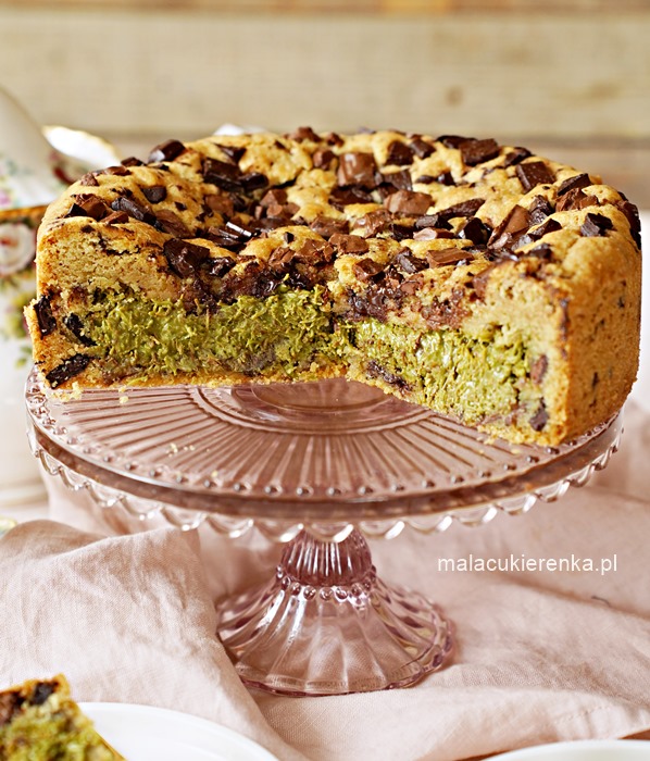 Pistacjowe ciasto z czekoladą w stylu DUBAJSKIM 4