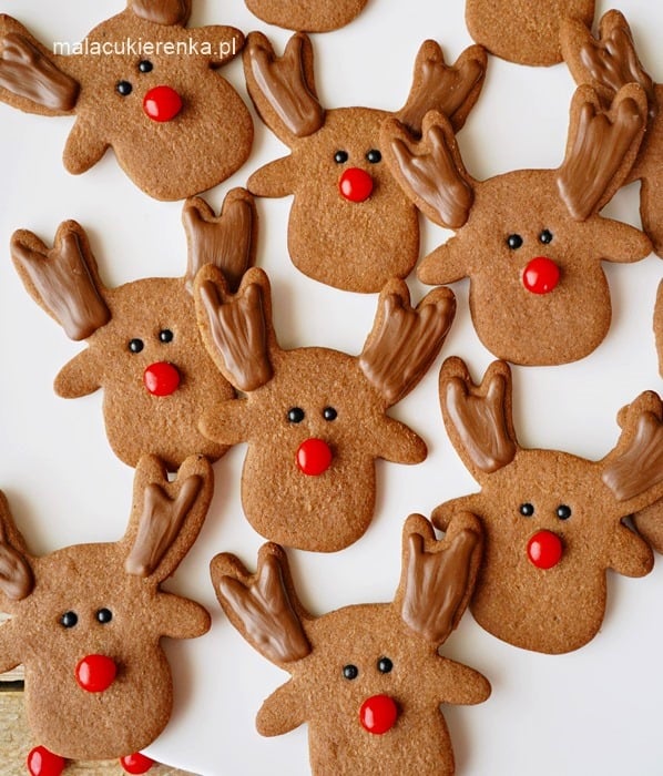 Kruche korzenne ciasteczka renifery – ODCINEK 4 Świątecznych ciasteczek 3