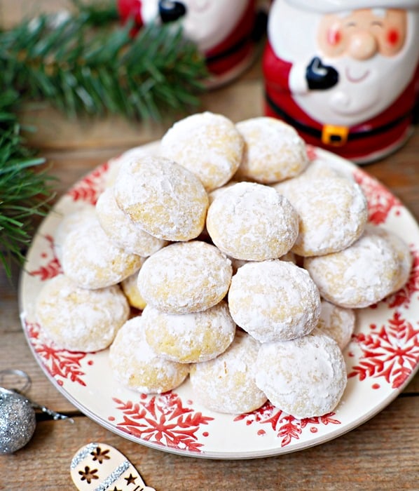 Obłędne świąteczne ciasteczka śnieżki pomarańczowe z migdałami - ODCINEK 5 1