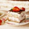 Szybkie, lekkie truskawkowe tiramisu  2